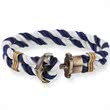 Phrep anchor bracelet blue-white