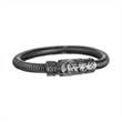 Armband Edelstahl IP-Black