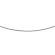 Sterling silver chain: Curb chain silver 1mm