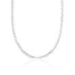 Sterling Silver Chain: Curb Chain Silver 2mm