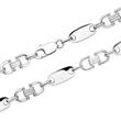 Sterling silver plate necklace for men