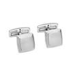 Square stainless steel cufflinks