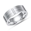 Ring 925er Silber mit Zirkonia 6,5 mm