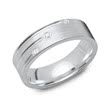 Anillo de plata 925: anillo circonita plateada