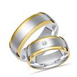 Wedding rings silver wedding rings sterling engraving zirconia