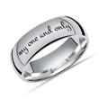 Wedding rings silver sterling incl. lasergavur zirconia