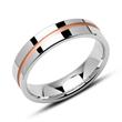 Ring für Herren aus 925er Silber rosé