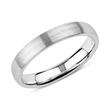 Wedding rings in brushed sterling silver, engravable