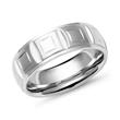 Modern ring stainless steel 7mm wide