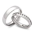 Wedding rings stainless steel 5mm engraving