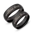 Wedding rings stainless steel wedding rings with laser engraving