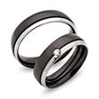 Wedding rings stainless steel partner rings 6mm engraving