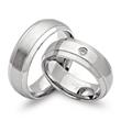 Wedding rings stainless steel partner rings engraving
