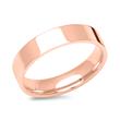 Gilded Pink Men's Ring 5mm Wide Polished