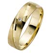 Wedding rings yellow gold 5mm