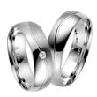 Wedding rings white gold 6mm