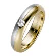 Wedding Rings Yellow And White Gold 5mm