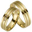Wedding rings yellow gold 5mm