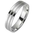 White gold wedding rings 5mm