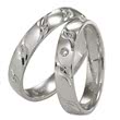 Wedding rings white gold 4mm