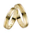 Wedding rings yellow gold 4mm