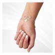 Pulsera de plata de alta calidad infinity sign