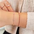 Filigranes Armband roségold mit Herzen