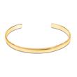 Bangle yellow-gold-plated sterling silver