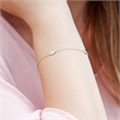 Armband in 925 sterling zilver met Zirkonia