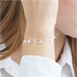 925 silver bracelet stars with zirconia