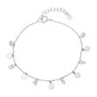 Pulsera de plata 925 con circonita