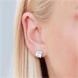 Stud earrings sterling sterling silver zirconia