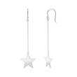 Star earring made of 925 silver
