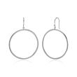 Sterling silver earrings circles
