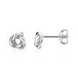 Ear studs knot for ladies in sterling silver