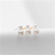 Pearl earring for ladies made of 925 silver, rosé