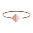 Bangle Ellen For Ladies Made Of Stainless Steel, Rose Gold Plated