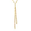 Platelet chain for ladies in sterling silver gold plated