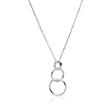 Sterling Silver Necklace With Circle Pendant