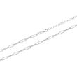 Sterling silver link necklace for ladies