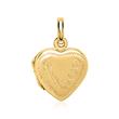 Gold Plated Heart Locket With Decorations