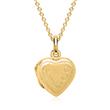 Gold Plated Heart Locket With Decorations