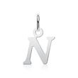 925 sterling zilveren letter n hanger ketting