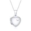 Engraving Heart Medallion In Sterling Silver, Partially Matted