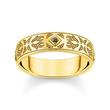 Ring aus 925er Silber, Zirkonia, gold, gravierbar