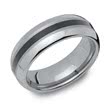 Wedding rings tungsten lacquer inlay incl. engraving