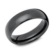 Black tungsten wedding rings robust