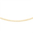 Venetian necklace 1,2 mm made of gold-plated 925 silver