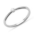 Diamanten verlovingsring 0,05 ct 14 karaat witgoud