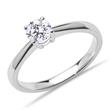 Ring In 14K White Gold Brilliant 0.50 Ct., Lab-Grown